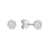 PETITE DIAMOND STUD EARRINGS